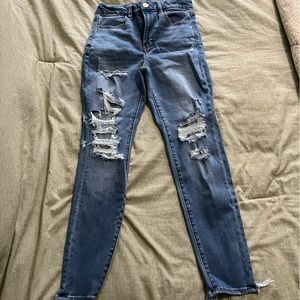 Curvy High-rise jeggings